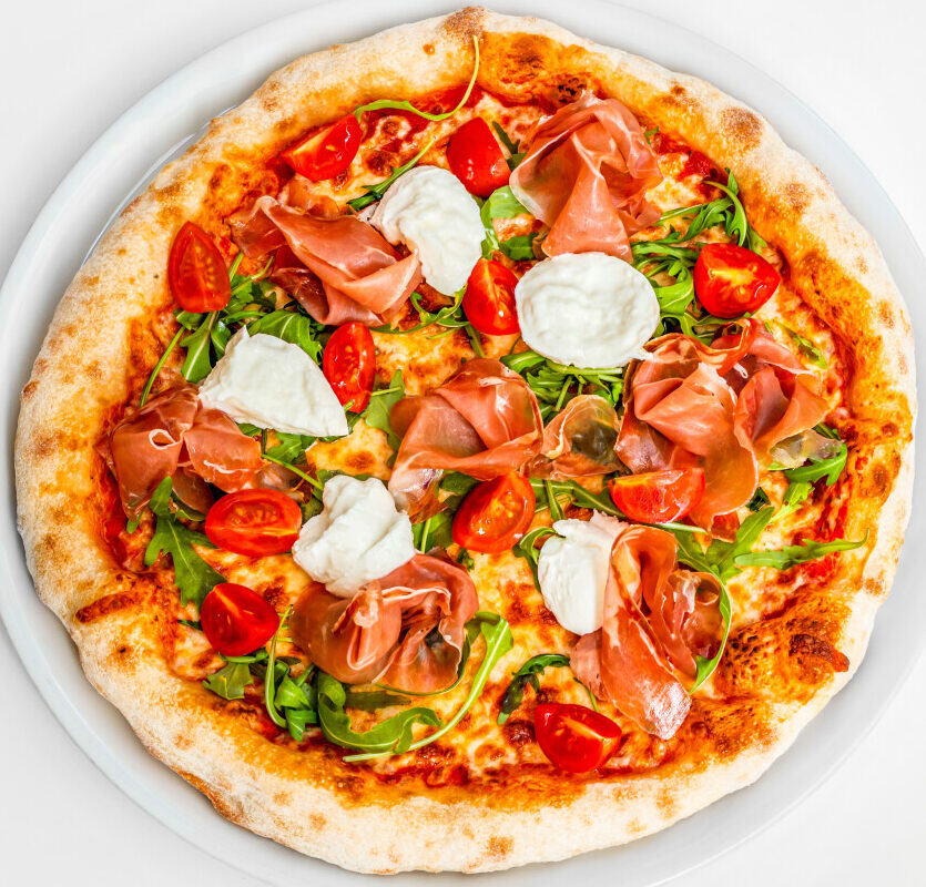 pizza,italian, burrata Pizza Daniel