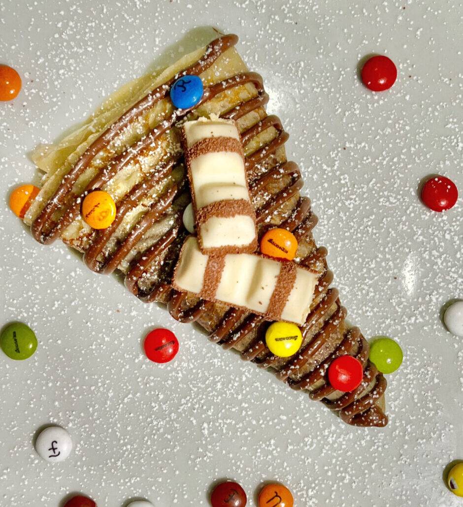 Pancakes Nutella Kinder Bueno